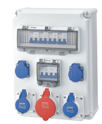 Combined socket distribution box