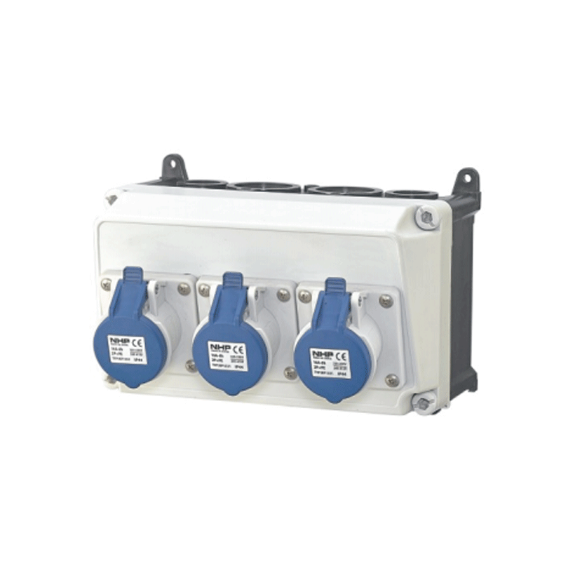 Combined socket distribution box